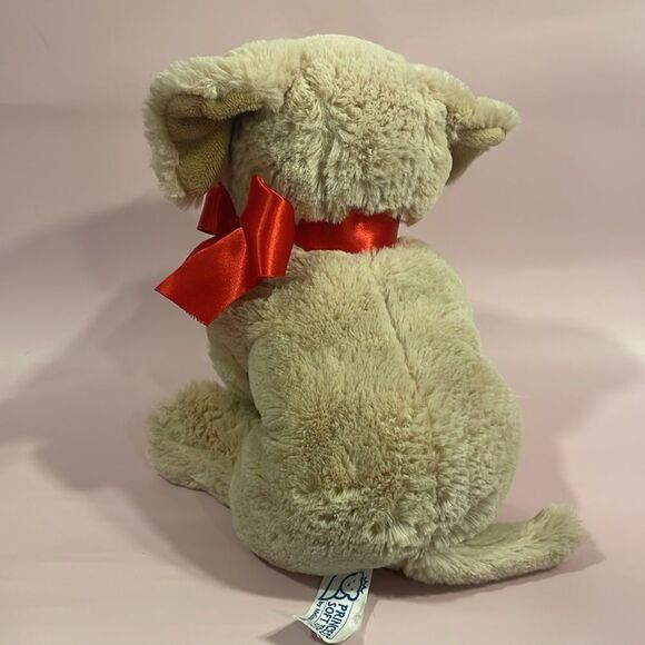 Princess Soft Toys Melissa & Doug Plush Dog Yellow Labrador Lab Puppy 11" Inch - Picture 3 of 9